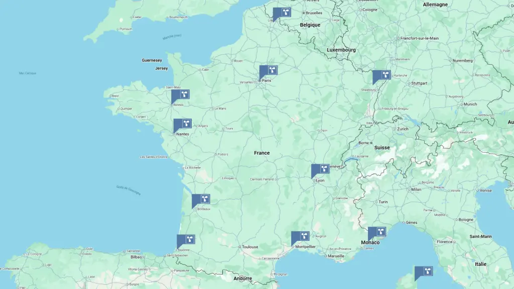 Réseau Techfive France